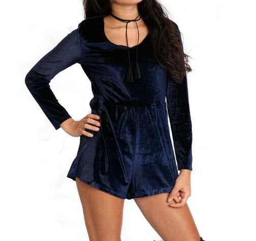 Luxury Velvet Romper
